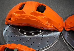 فرجار كبير أمامي لسباق السيارات فرامل كبيرة أمامية طقم فرجار 10 S8 بمكبح خلفي Mtb 4 مكابح بستونات - Product Image 4