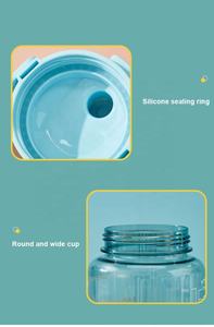 Factory 2000Ml Large Capacity <b>Water</b> <b>Bottle</b> With Bounce Cover Time Scale Reminder Frosted Cup for Outdoor Sports Fitness - Product Image 3