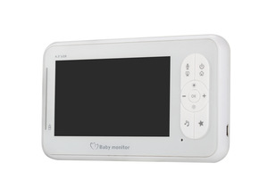 Caméra de surveillance vidéo pour bébé sans fil de 4,3 pouces avec résolution 480P, <span class=keywords><strong>audio</strong></span> bidirectionnel, vision nocturne claire, détection sonore, <span class=keywords><strong>lecteur</strong></span> de musique - Product Image 5