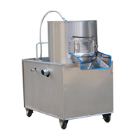 Usine industrielle d'aliments et de boissons Machine à éplucher et à laver les pommes de terre à écosser la noix de coco, machine à éplucher les pommes de terre
