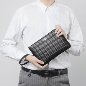 Cartera Larga de Cuero PU Retro para Hombre, Estilo Vintage, con Múltiples Compartimentos, Cierre de Cremallera, Gran Capacidad, para Uso en Exteriores - Product Image 2