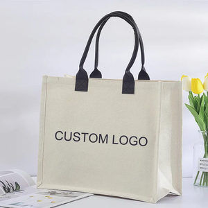 Bolso de mano de fin de semana de gran tamaño de alta calidad con asa de PU Logotipo personalizado Bolsa de compras impermeable y reutilizable Regalo perfecto - Product Image 5