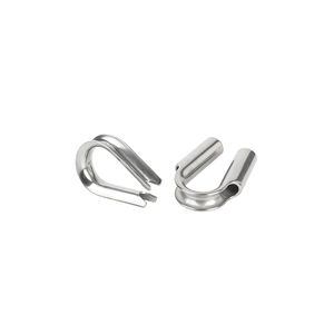 Anneau de protection en acier inoxydable 304, type tube gainé en forme de cœur pour la protection des câbles - Product Image 4