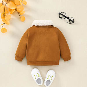 Veste en velours côtelé pour enfants, de haute qualité, élégante, épaisse et chaude, pour l'hiver <span class=keywords><strong>2023</strong></span> - Product Image 3