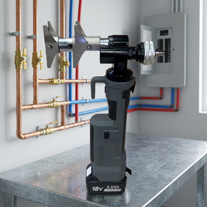 Outil d'expansion de tuyaux hydraulique axial portable rechargeable <span class=keywords><strong>à</strong></span> batterie en acier inoxydable SD1632 Shida pour PEX, Cuivre, AI et <span class=keywords><strong>multicouche</strong></span> - Product Image 4