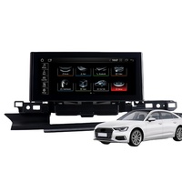 Écran multimédia portable KLYDE 10,25 pouces pour voiture, amplificateur, Audi A6 C7, GPS intégré, RGB, Android 11, autoradio, navigation
