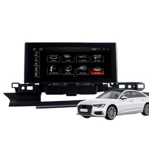 KLYDE 10.25 pouces écran multimédia de voiture pour Audi A6 C7 <span class=keywords><strong>Android</strong></span> <span class=keywords><strong>11</strong></span> unité de tête radio de navigation de voiture - Product Image 1