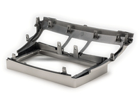 Kit d'installation de panneau de garniture de tableau de bord pour autoradio 9 pouces, adaptateur de réaménagement d'autoradio compatible avec Toyota Vios Yaris Sedan Belta