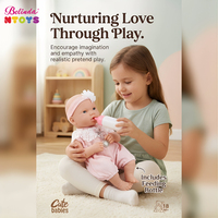 Poupées Reborn Belinda 14 pouces, jouets réalistes en vinyle, poupées bébés nouveau-nés, ensemble de jouets pour bébés nouveau-nés, cadeaux
