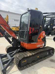 Excavadora de Ruedas Kubota 55 Usada, Mini Excavadora Hidráulica de 5 Toneladas, Modelo 2024, Motor en Buen Estado, a Bajo Precio en Shanghái, en Venta - Product Image 6