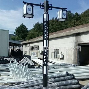 Lighting The Passageway HJT099 Upside Down Lantern Garden <b>Light</b> 60W Outdoor Landscape <b>Pole</b> - Product Image 3