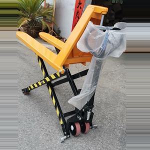 Transpaleta manual hidráulica 1ton 2ton carretilla elevadora manual de alta elevación gato hidráulico elevador de tijera - Product Image 6