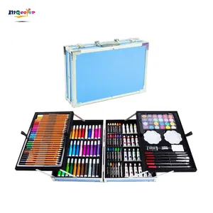 145 Stück tragbares Briefpapier-<span class=keywords><strong>Set</strong></span> & Farbe Farbe Zeichen box Kits Kinder Kunst-<span class=keywords><strong>Set</strong></span> zum Schreiben & Zeichnen für Kinder - Product Image 2