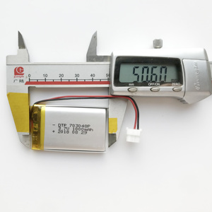 1000mah उच्च क्षमता लाइपो बैटरी 703048 <span class=keywords><strong>3</strong></span>.7v बहुलक लिथियम बैटरी लाइपो <span class=keywords><strong>3</strong></span>.7v - Product Image 3
