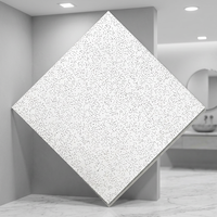 Plaque de plafond suspendu acoustique en minéral de 600x600 mm