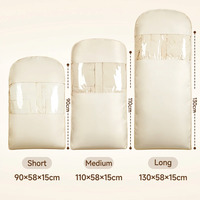 Housse de protection anti-poussière durable pour vêtements, housse de rangement réutilisable pour doudoune et autres vêtements, idéale pour la maison