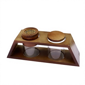 Premium Sandalwood Bakhoor Burner Set with Star Anise Design Religious Arabic Ramadan Gift for <b>Home</b> & Hotel Luxury Gifting - Product Image 1
