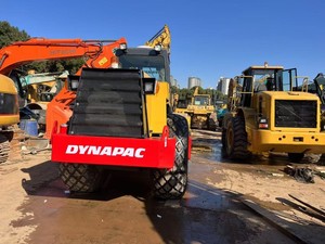 DYNAPAC CA251D Impact Roller Yellow <b>Red</b> Diesel Engine <b>Pump</b> Core Component Heavy Duty Construction Equipment 9750KG - Product Image 4