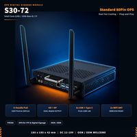 Mini PC OPS Intel Core I5-1240P 2x DDR4 SO-DIMM M.2 PCIe 1GbE 80Pin Standard Double affichage 4K Lecteur d'affichage numérique S30-72