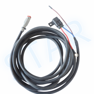 定制2针Deutsch防水母连接器DT06-2S，带橡胶靴LAPP电缆组件汽车线束 - Product Image 2