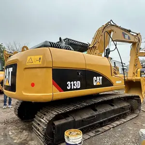 Original japonesa usado máquina escavadora de gato 313d, pequena escavadeira de segunda mão, mini escavadeira, venda na china para venda em xangai gato 330d