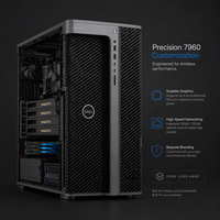 Estación de Trabajo con IA T7960, Precio de Fábrica, Torre de 56 Núcleos, Intel Xeon W9-3495X, PC de Escritorio Profesional, China