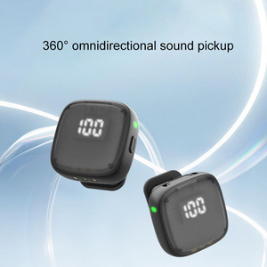 Microphone Lavalier Sans Fil 2.4G MIC3 avec Réduction de Bruit IA et Clip Magnétique Type C pour Smartphone, Vlog et Diffusion en Direct - Product Image 4