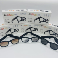 Lunettes Intelligentes IA Légères avec Caméra, Recharge Magnétique 8m, Enregistrement Vidéo Anti-Tremblement, Lunettes Intelligentes avec Assistance IA