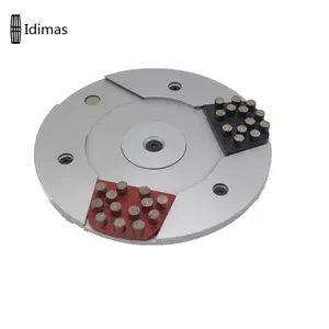 9 Inch 225mm Metal Quick Change Diamond Dry Grinding Plates Disc Converter Plates For Stone Diamond Tools
