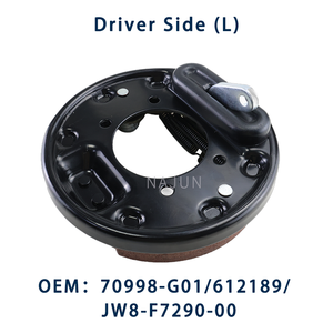 Gruppo Freno per Golf Cart, Lato Guidatore e Passeggero, con Pattini Freno per Ezgo TXT Yamaha G9 G14 G16 G19 G20 G21 G22 # 70998-G01 70998-G02 - Product Image 5