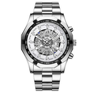 Montre pour homme de haute qualité, prix d'usine, logo personnalisé, acier inoxydable de haute qualité, mouvement à quartz étanche 3ATM - Product Image 3