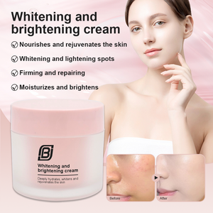 OEM/Private Label 50ml Niacinamide Crème éclaircissante et blanchissante <span class=keywords><strong>pour</strong></span> le visage cible <span class=keywords><strong>les</strong></span> <span class=keywords><strong>taches</strong></span> brunes et <span class=keywords><strong>les</strong></span> cicatrices d'acné au teint terne - Product Image 6