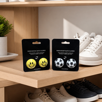 Rafraîchisseurs d'air écologiques à la lavande Parfum en papier durable Motif solide Faible teneur en ingrédient actif Usage domestique Baskets Voitures
