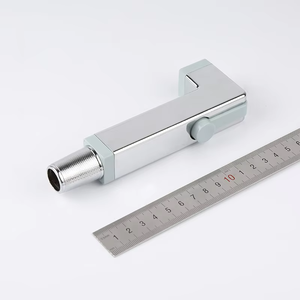 Bathroom <strong>Use</strong> Toilet <strong>Bidet</strong> Sprayer Silver Square Head Shattaf - Product Image 4