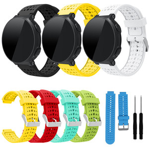 Dây Đeo Đồng Hồ Silicon Mềm Cho <span class=keywords><strong>Garmin</strong></span> <span class=keywords><strong>Forerunner</strong></span> 235 / <span class=keywords><strong>220</strong></span> / 230 / 620 / 630 /735 Dây Đeo Cổ Tay - Product Image 1