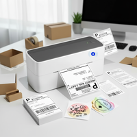 Impresora de Etiquetas de Envío Phomemo PM241BT, Impresora Térmica Inalámbrica de 4x6 para Pequeñas Empresas, 150 mm/s para Shopify UPS