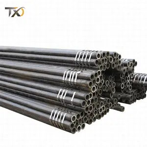 High Quality ASTM A53 A106 A500 API 5L 6m Length Round Black Large stock Carbon Seamless Steel Pipes