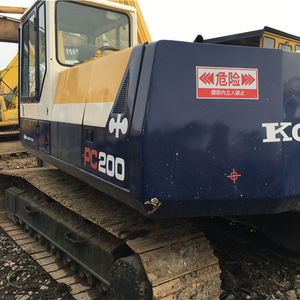 Excavatrice d'occasion KOMATSU PC200-5 d'équipement lourd de machines hydrauliques de construction - Product Image 4