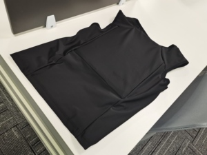 Cremallera lateral Elástico Negro Ligero Protector Anti Puñalada Ocultable IIIA VIP Camisa Seguridad Stabproof 3A Chaleco - Product Image 4