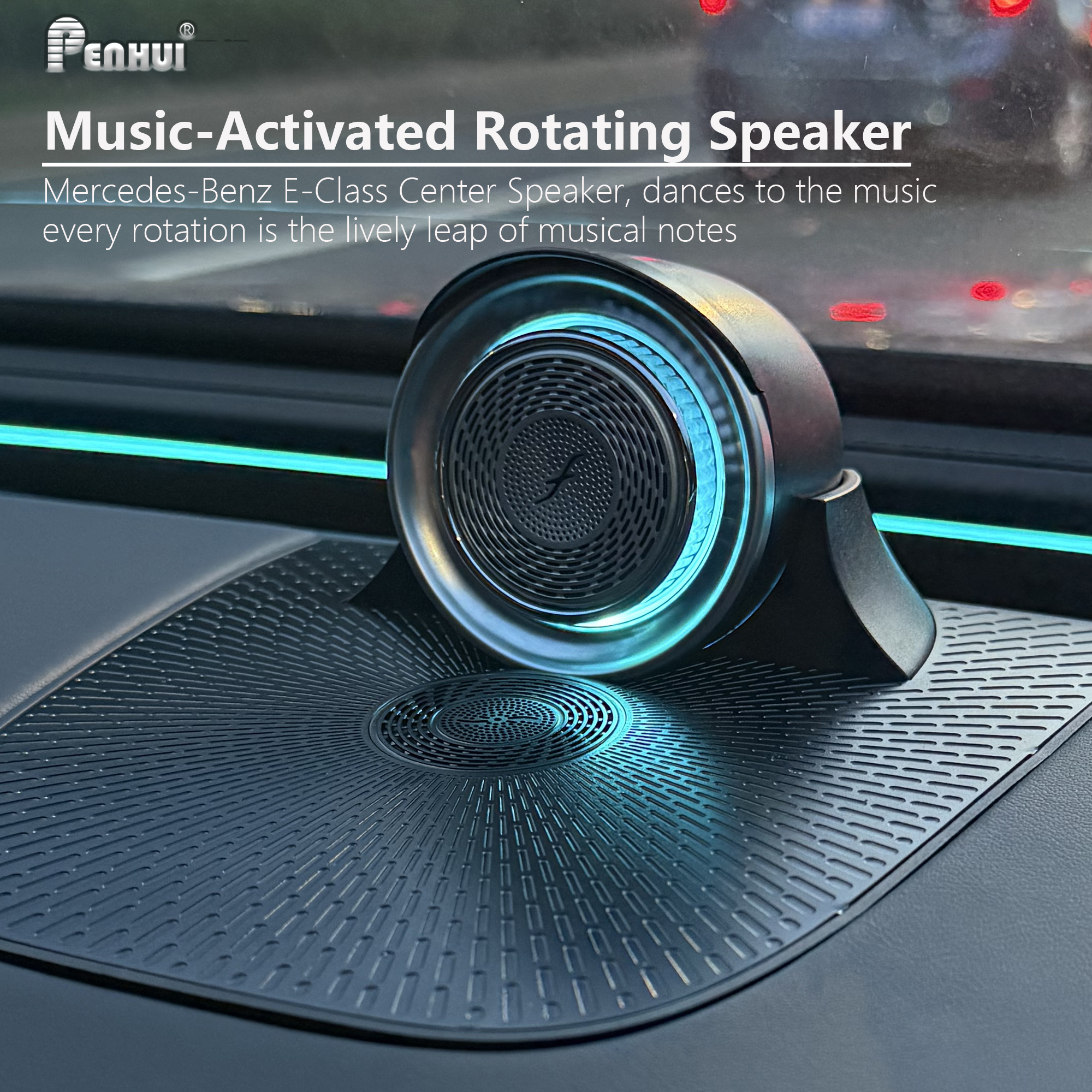 Intelligent Central Speaker for Mercedes-Benz C GLC Class W205