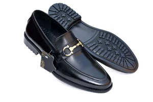 รองเท้าหนังผู้ชายแบบสวมหัวแหลมสำหรับงานแต่งงานรองเท้าสำนักงาน - Product Image 2