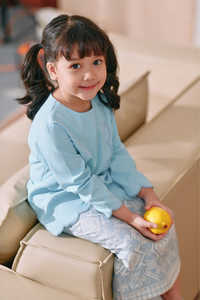 SIPO-Conjunto de 2 piezas de Hijab musulmán para niños, vestido de Abaya SIPO, Dubái, Abaya, Hijab - Product Image 4