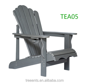 Silla Adirondack de Estilo Clásico para Patio y Jardín, Diseño Moderno, Plástico Impermeable para Uso en Comedores y Restaurantes de Estilo Rústico - Product Image 2