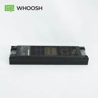 Alimentation LED sans ventilateur WHOOSH Slim 400W 12V 33.3A IP20 pour intérieur, CA 220V, pour enseignes lumineuses ultra-minces