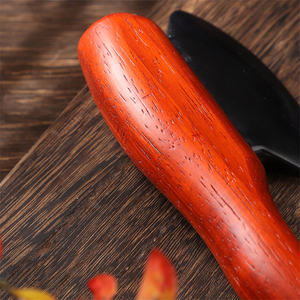 Electrotérmico Bian Stone Gua Sha Herramienta Masaje corporal Dispositivo de moxibustión Mango de madera Bian Stone Meridian <span class=keywords><strong>Massage</strong></span> Board - Product Image 4