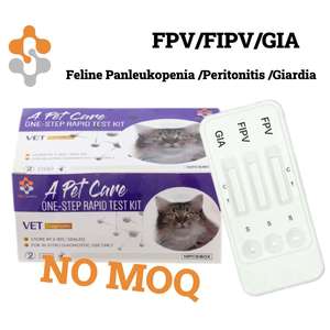 لوازم بيطرية اختبارات الحيوانات الأليفة القطط جيارديا FCV FCOV PIF fifv توكسو FHV بيج القطط الدم اختبار أب للقط - Product Image 5