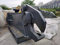 Cisaille hydraulique anti-déformation MONDE Eagle pour déchiquetage de ferraille, attache pour excavatrice, pour la découpe de métaux et les travaux de démolition de bâtiments