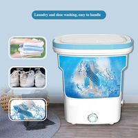 Lave-linge sécheuse multifonctionnel pour la maison et les voyages, mini lave-linge portable pour chaussures