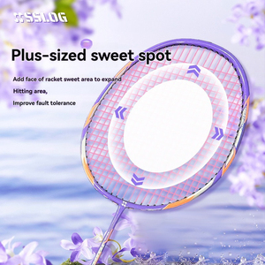 Raquette de <span class=keywords><strong>badminton</strong></span> ultra-légère et durable entièrement <span class=keywords><strong>en</strong></span> carbone, raquettes de <span class=keywords><strong>badminton</strong></span> doubles personnalisables disponibles, raquettes de sport d'extérieur - Product Image 4