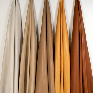 Premium Genuine <b>Leather</b> Cowhide <b>Sheets</b> – Natural Grain Finish for Upholstery & Craft Use - Product Image 1